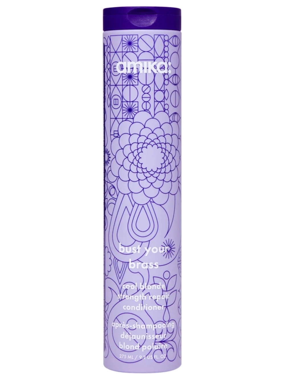 AMIKA Bust Your Brass Cool Blonde Strength Repair Conditioner - Full Size